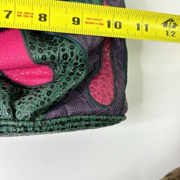 Vintage Nas Alentino Retro Multi-Colour Crossbody Purse - Picture 11 of 14